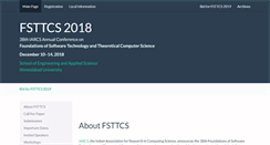 Desktop Screenshot of fsttcs.org