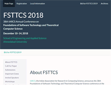 Tablet Screenshot of fsttcs.org